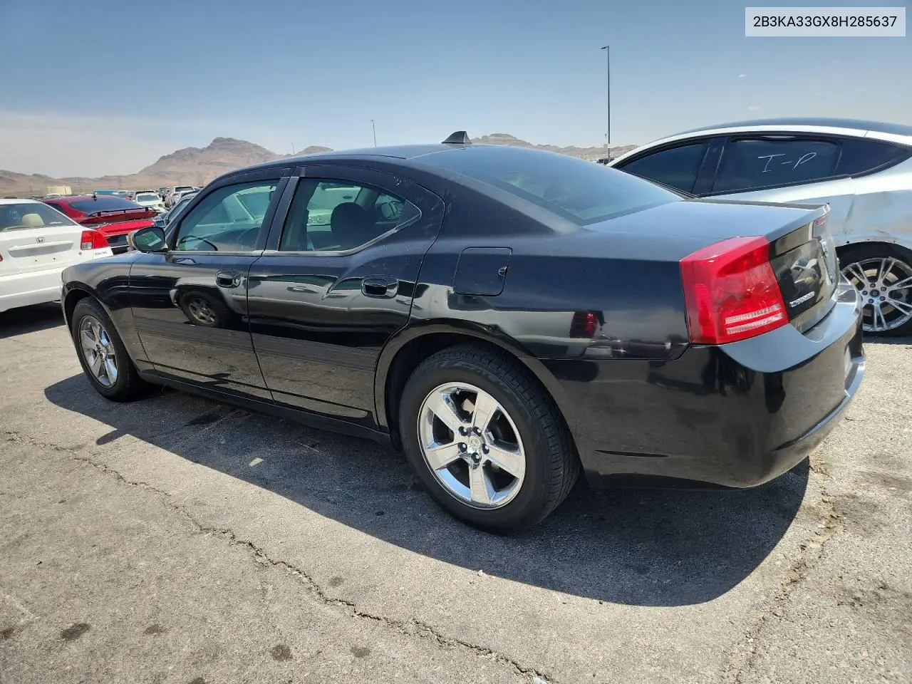 2008 Dodge Charger Sxt VIN: 2B3KA33GX8H285637 Lot: 62195155