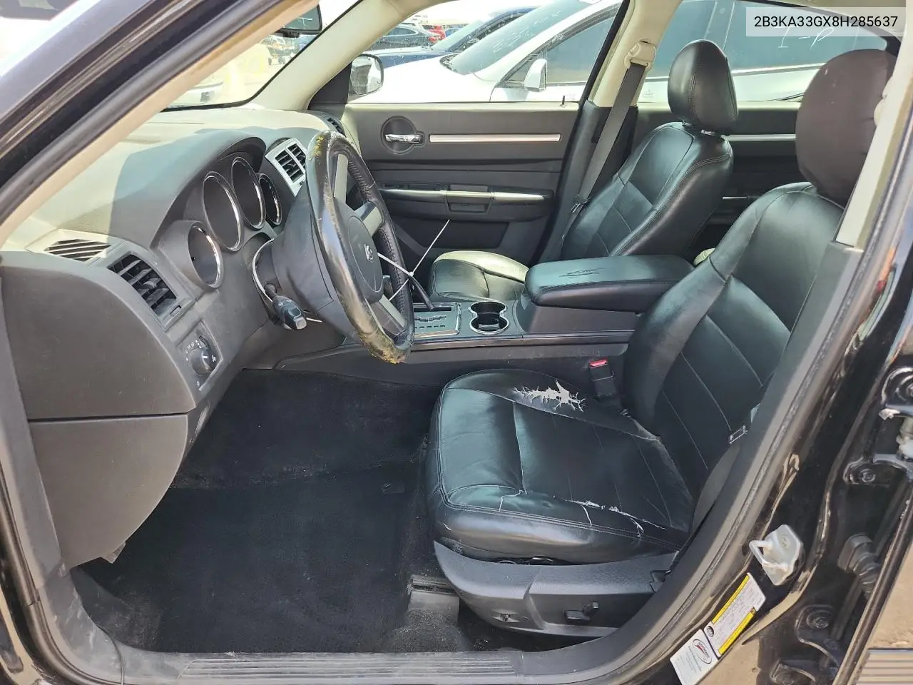 2008 Dodge Charger Sxt VIN: 2B3KA33GX8H285637 Lot: 62195155