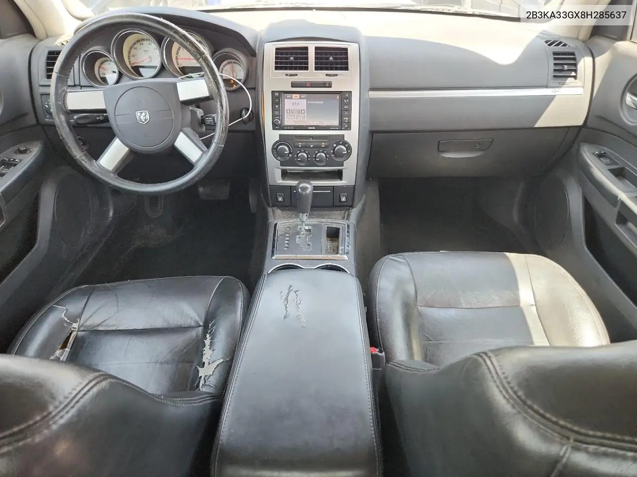 2008 Dodge Charger Sxt VIN: 2B3KA33GX8H285637 Lot: 62195155
