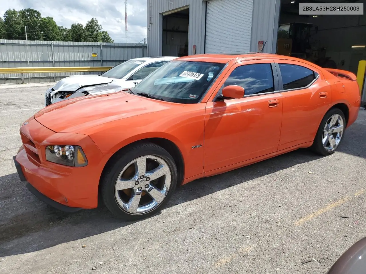 2008 Dodge Charger R/T VIN: 2B3LA53H28H250003 Lot: 62485125