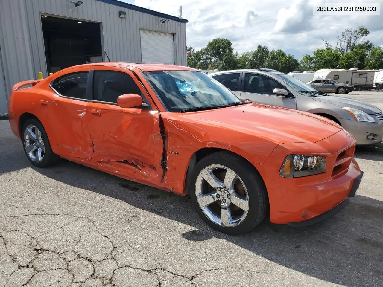 2008 Dodge Charger R/T VIN: 2B3LA53H28H250003 Lot: 62485125