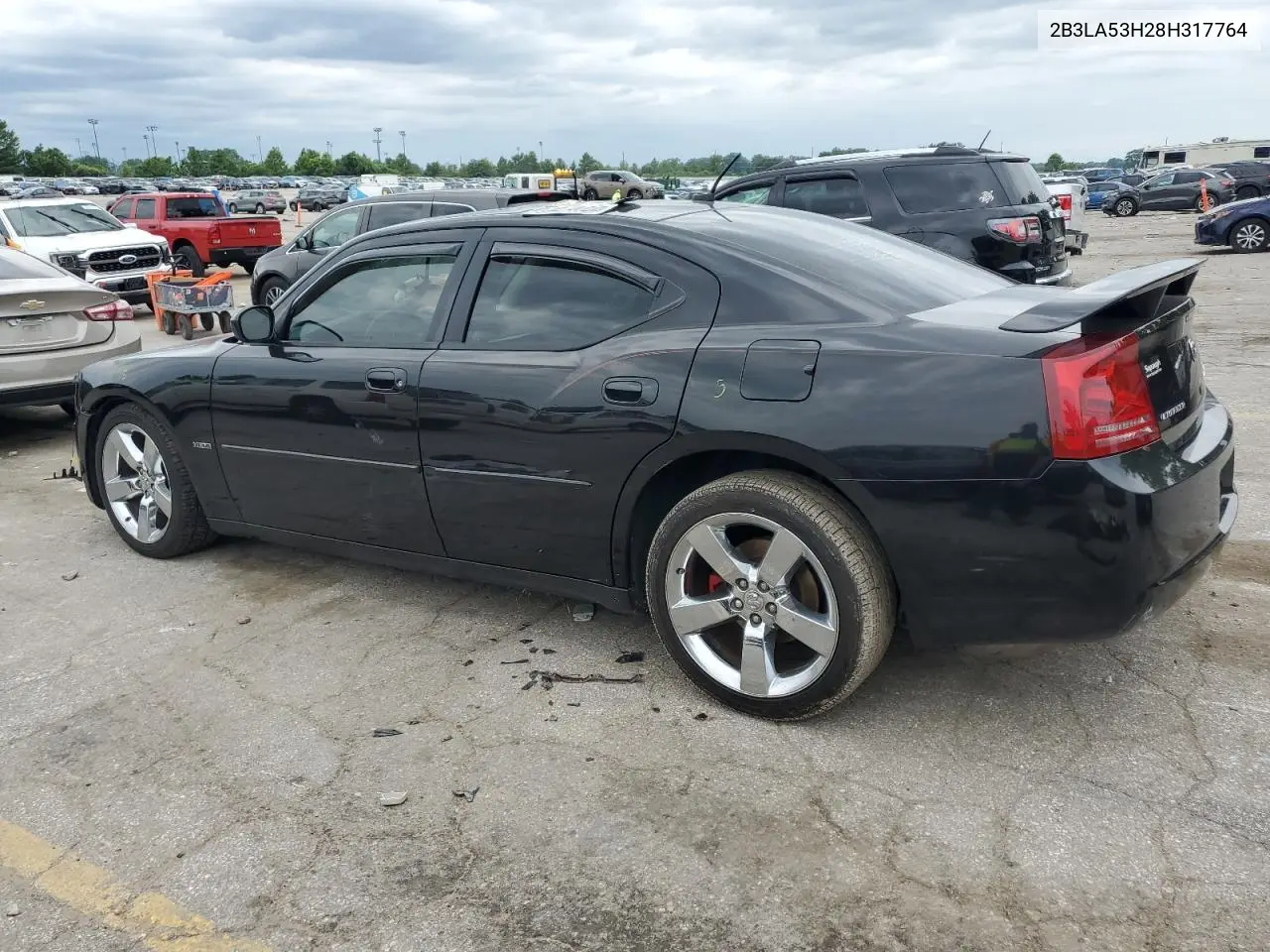 2008 Dodge Charger R/T VIN: 2B3LA53H28H317764 Lot: 63096475