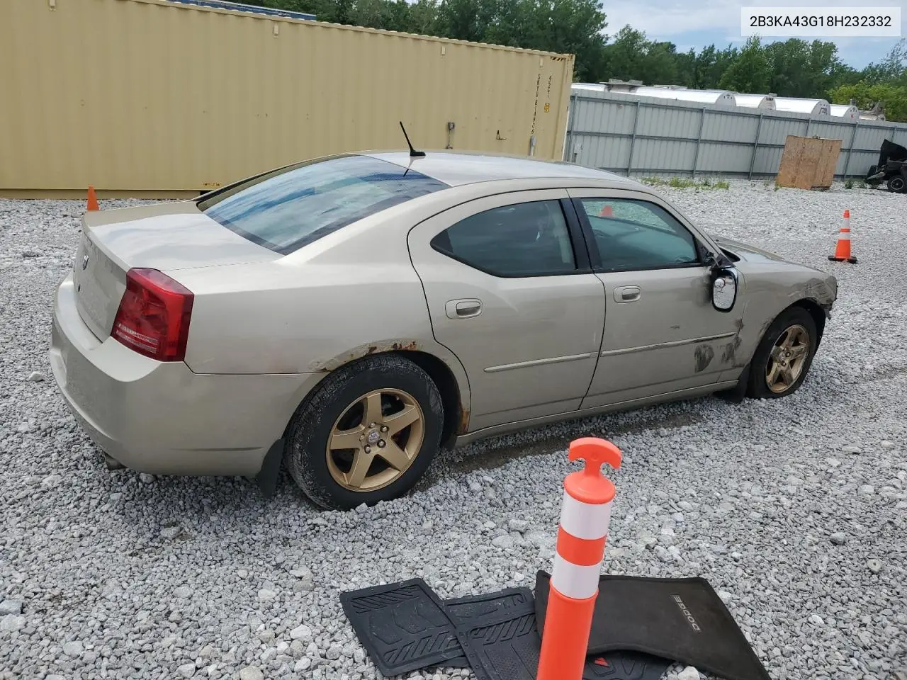 2008 Dodge Charger VIN: 2B3KA43G18H232332 Lot: 63108575