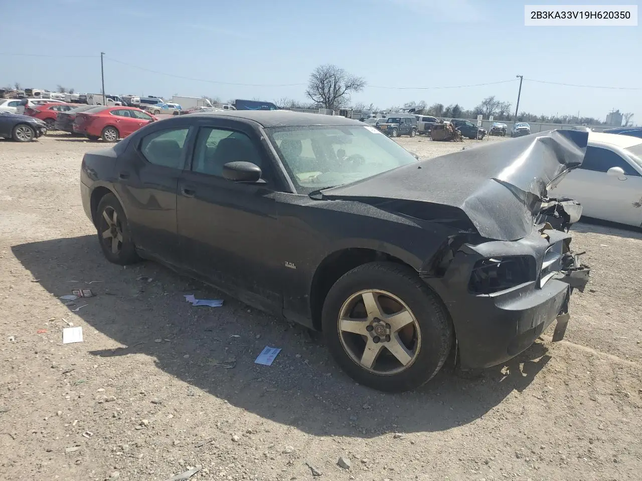 2009 Dodge Charger Sxt VIN: 2B3KA33V19H620350 Lot: 49483365