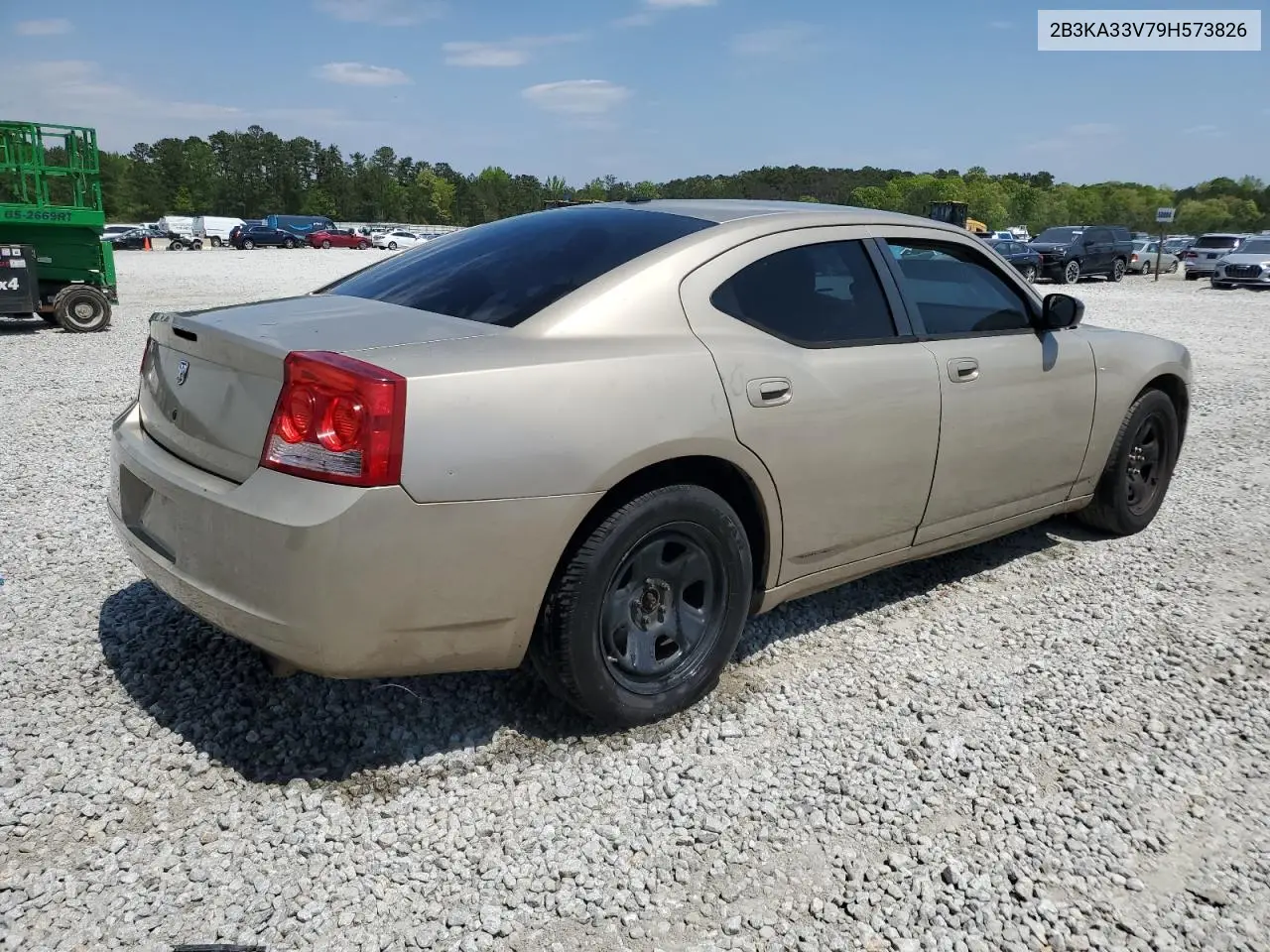2009 Dodge Charger Sxt VIN: 2B3KA33V79H573826 Lot: 52585865