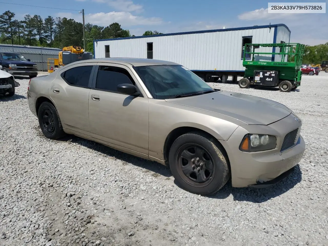 2009 Dodge Charger Sxt VIN: 2B3KA33V79H573826 Lot: 52585865