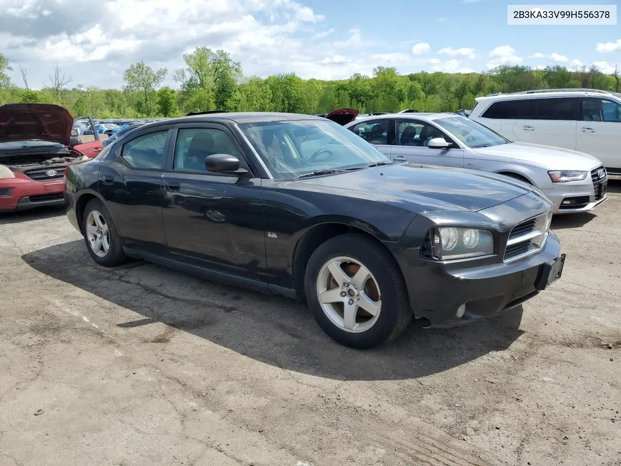2009 Dodge Charger Sxt VIN: 2B3KA33V99H556378 Lot: 56139055