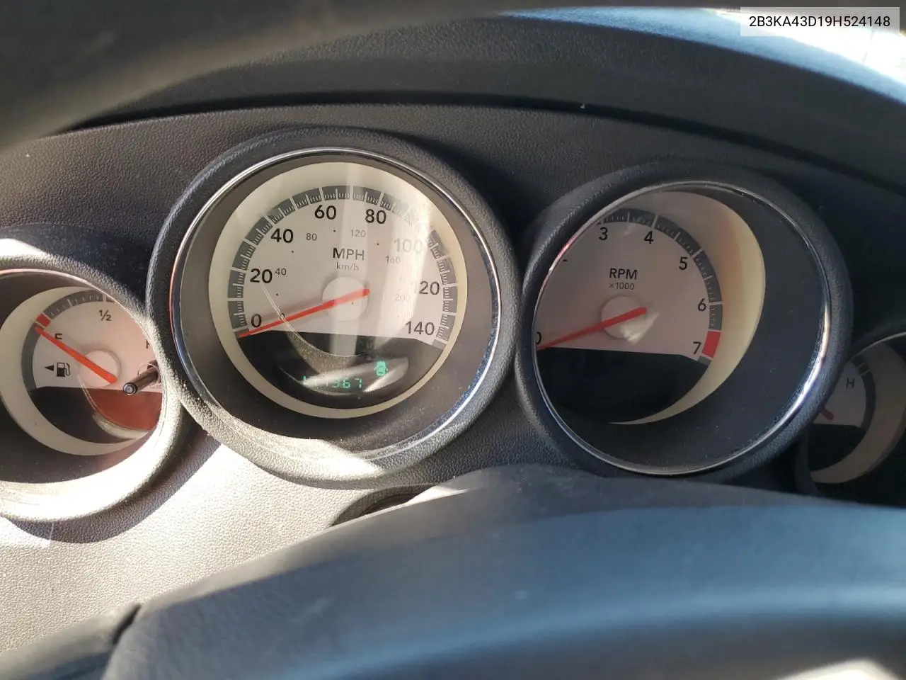2009 Dodge Charger VIN: 2B3KA43D19H524148 Lot: 56342105