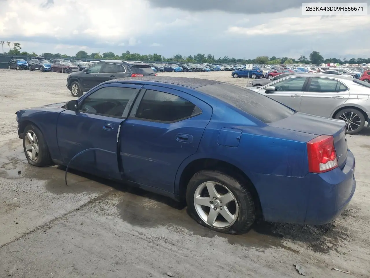 2009 Dodge Charger VIN: 2B3KA43D09H556671 Lot: 57026805