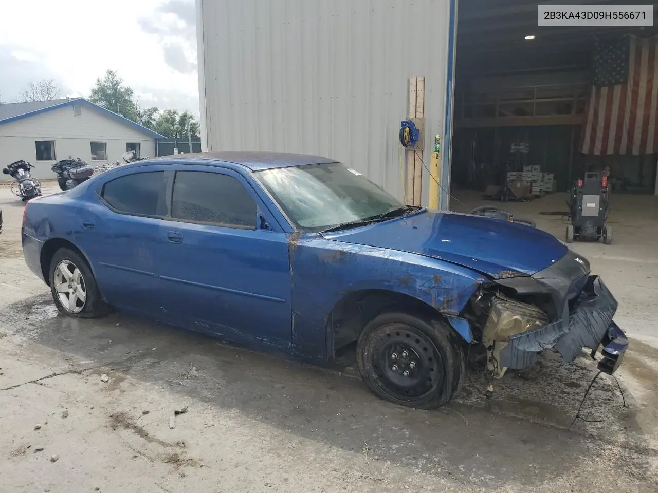 2009 Dodge Charger VIN: 2B3KA43D09H556671 Lot: 57026805