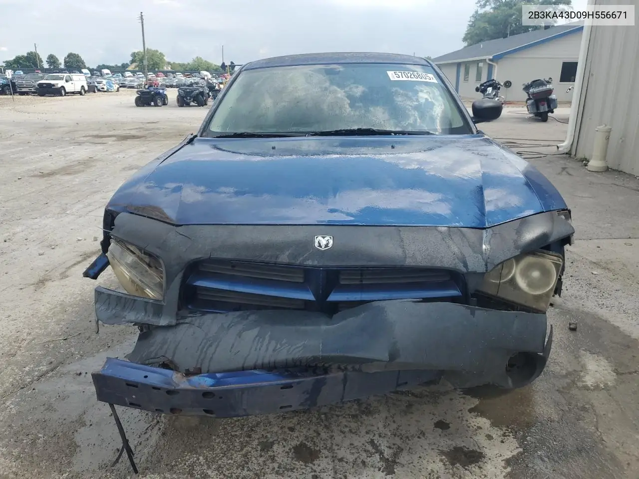 2009 Dodge Charger VIN: 2B3KA43D09H556671 Lot: 57026805