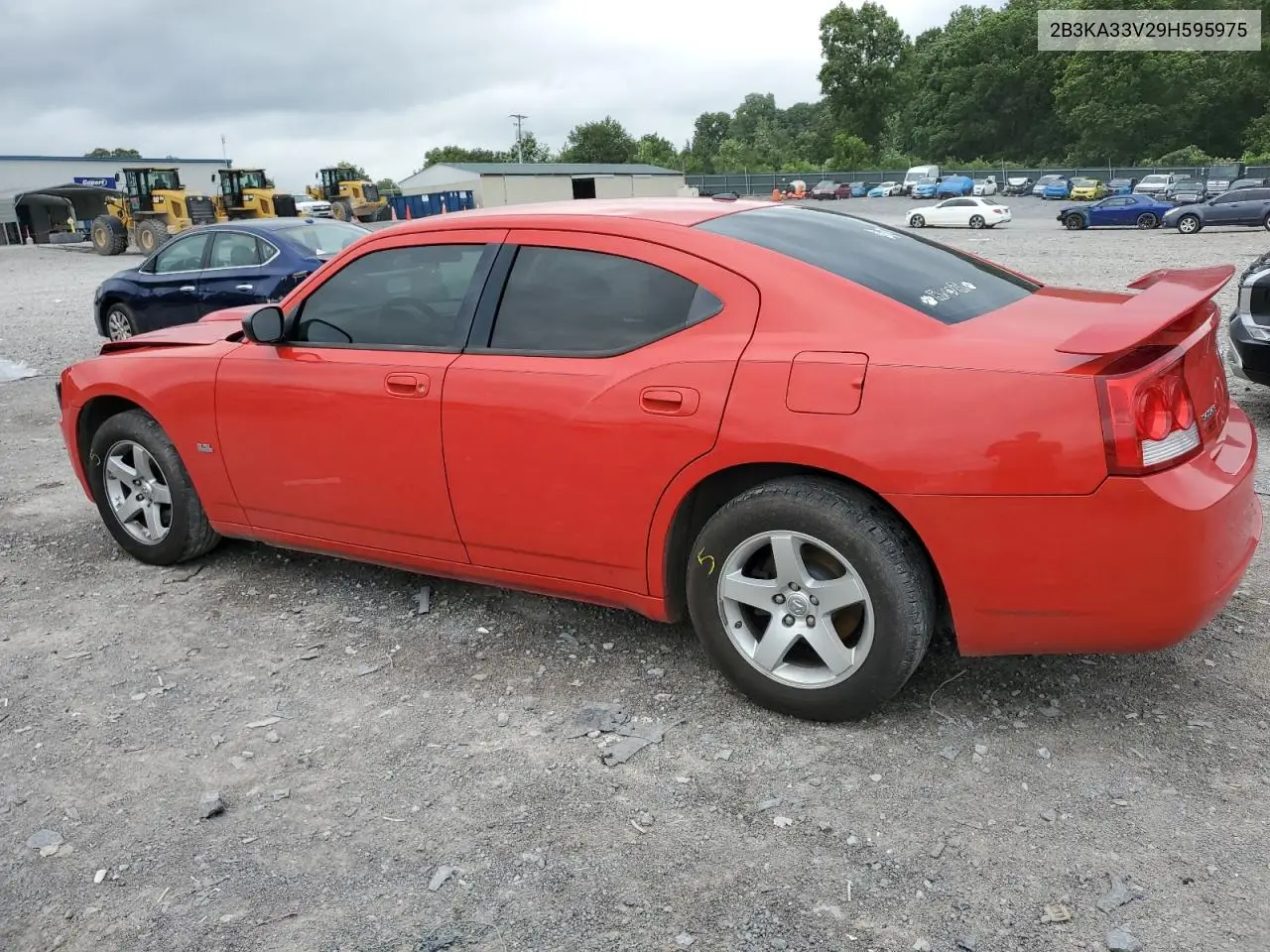 2009 Dodge Charger Sxt VIN: 2B3KA33V29H595975 Lot: 61480305