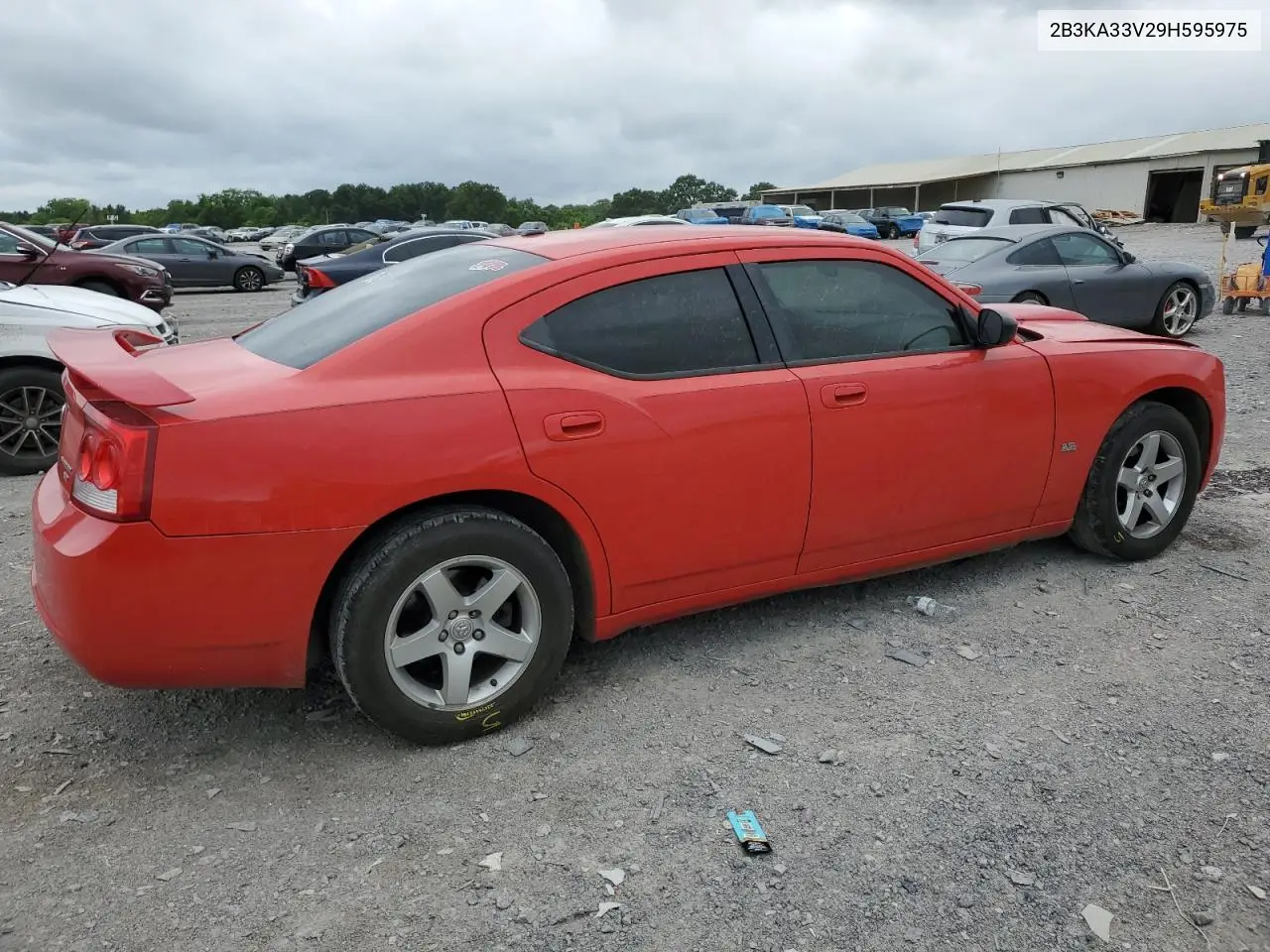 2009 Dodge Charger Sxt VIN: 2B3KA33V29H595975 Lot: 61480305