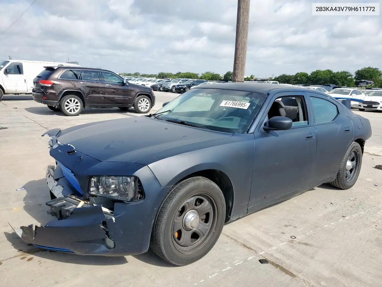 2009 Dodge Charger VIN: 2B3KA43V79H611772 Lot: 61766995