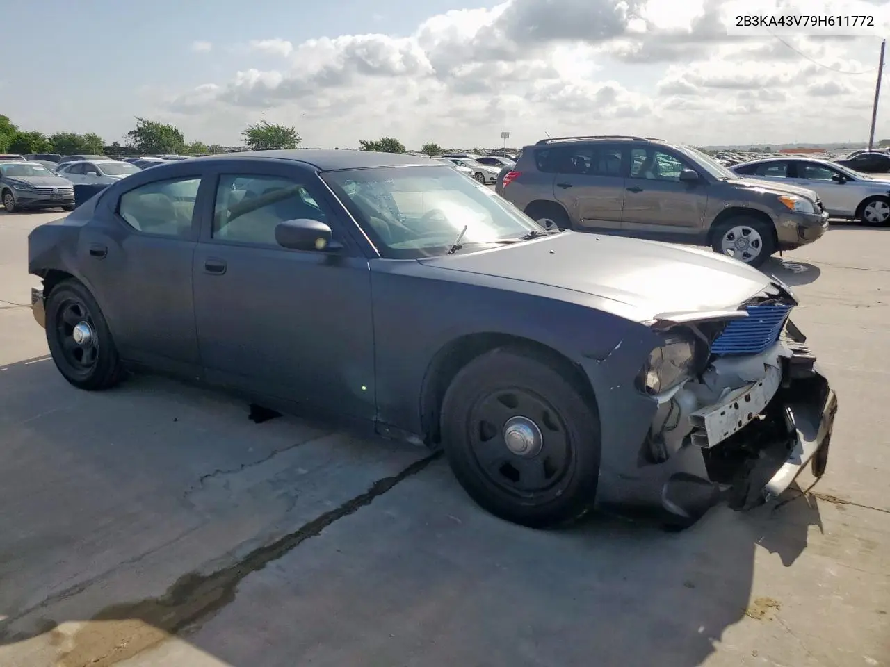 2009 Dodge Charger VIN: 2B3KA43V79H611772 Lot: 61766995