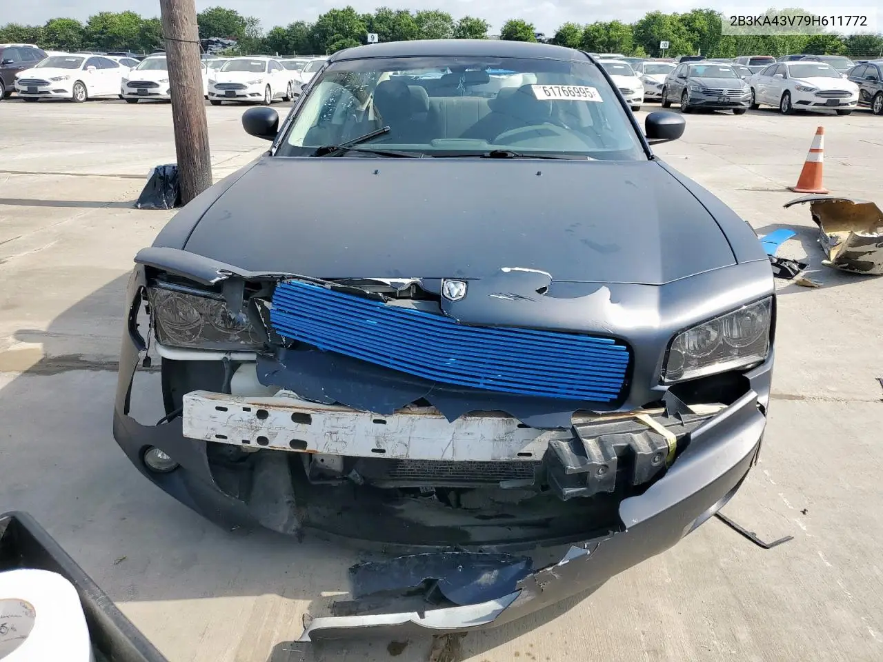 2009 Dodge Charger VIN: 2B3KA43V79H611772 Lot: 61766995
