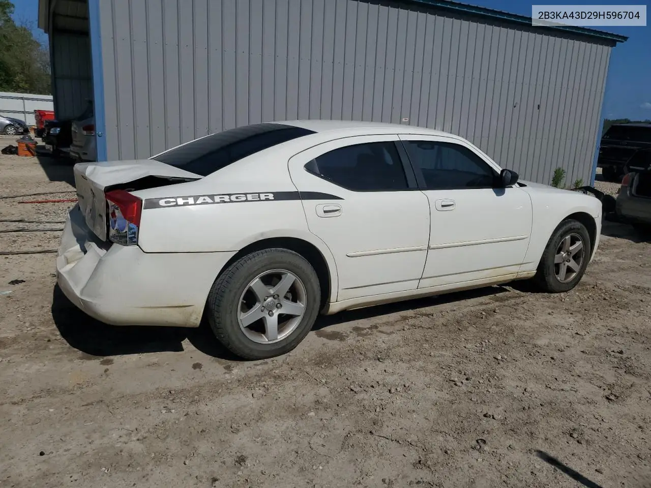 2009 Dodge Charger VIN: 2B3KA43D29H596704 Lot: 61953225