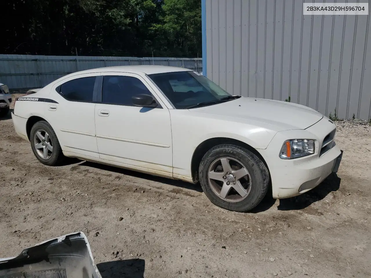 2009 Dodge Charger VIN: 2B3KA43D29H596704 Lot: 61953225