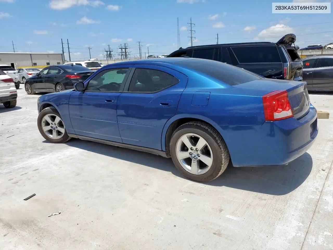 2009 Dodge Charger R/T VIN: 2B3KA53T69H512509 Lot: 62130845