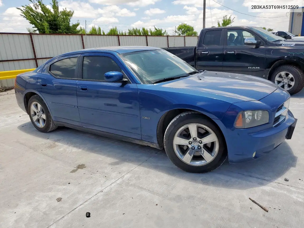 2009 Dodge Charger R/T VIN: 2B3KA53T69H512509 Lot: 62130845