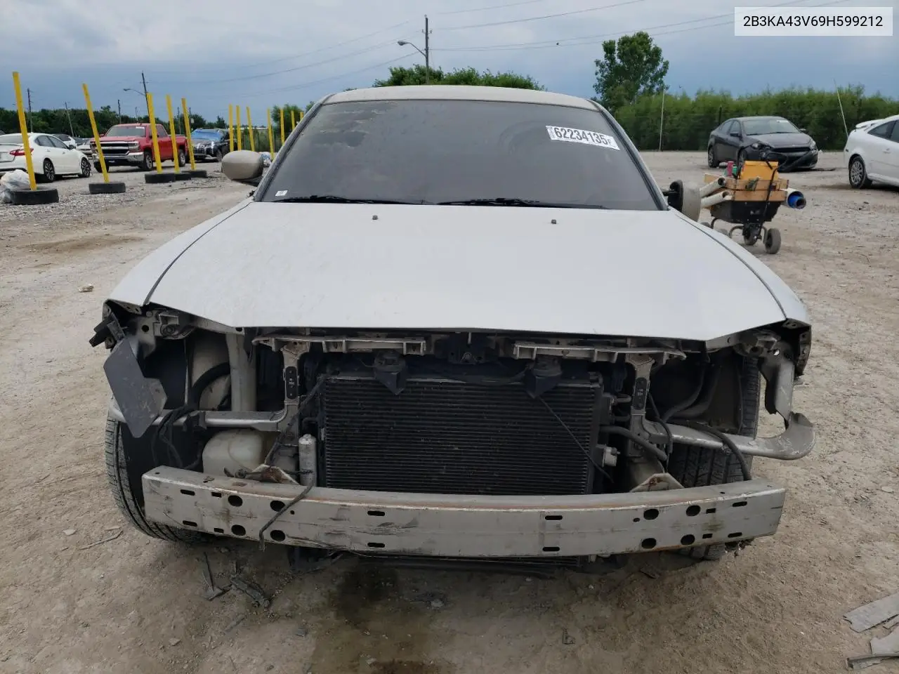2009 Dodge Charger VIN: 2B3KA43V69H599212 Lot: 62234135