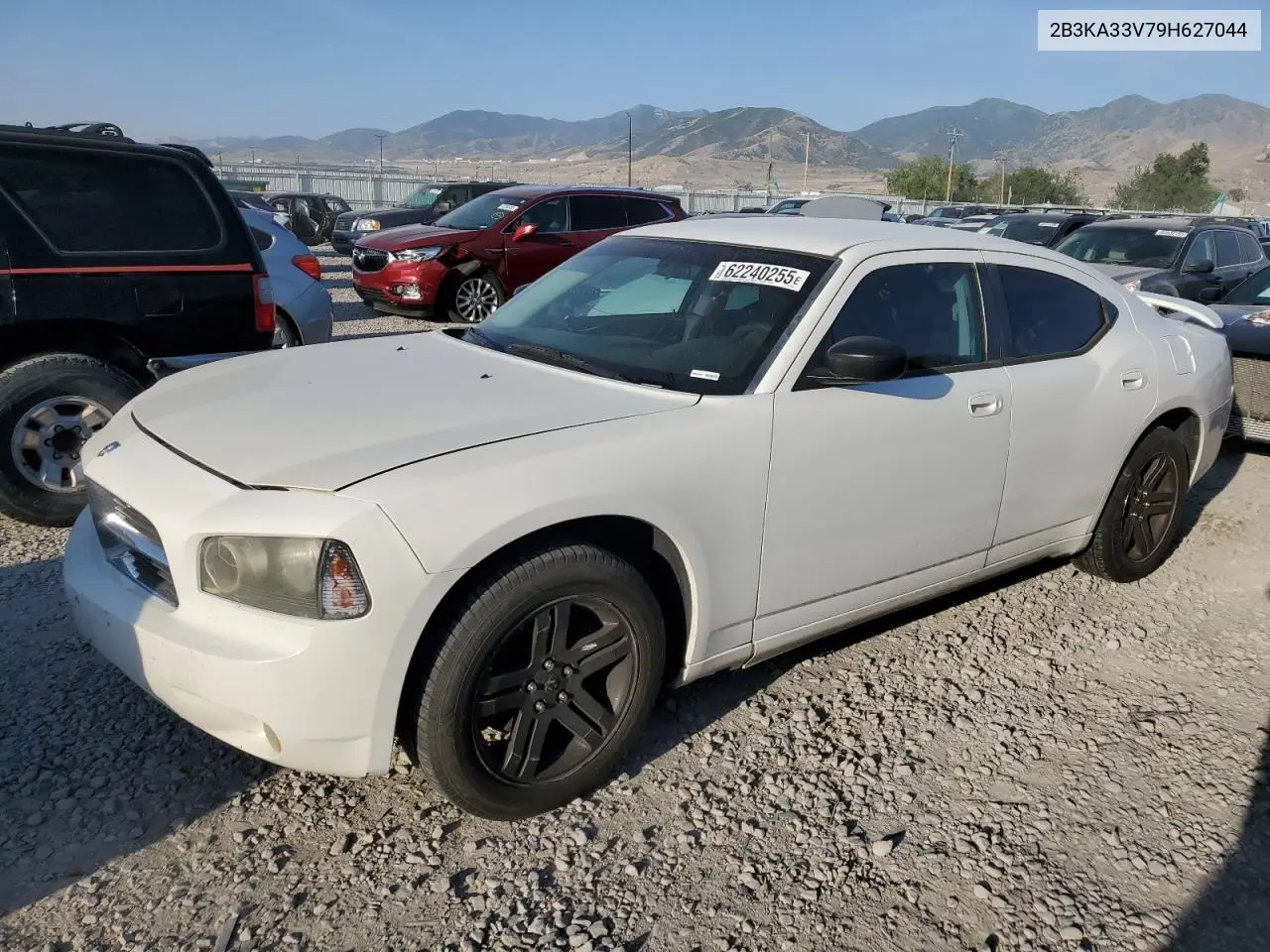 2009 Dodge Charger Sxt VIN: 2B3KA33V79H627044 Lot: 62240255
