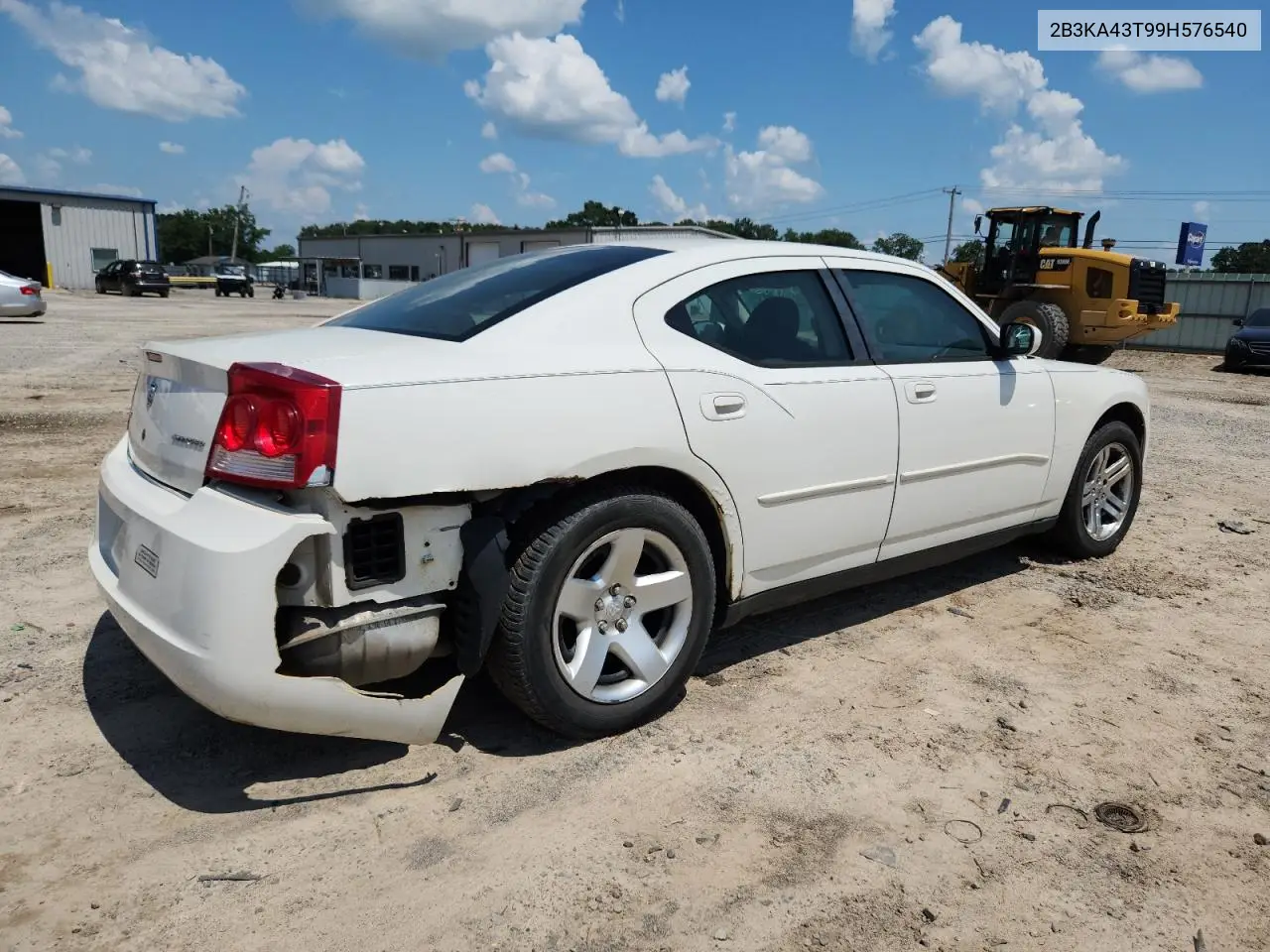2009 Dodge Charger VIN: 2B3KA43T99H576540 Lot: 62361295