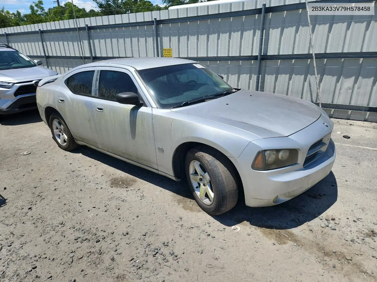 2009 Dodge Charger Sxt VIN: 2B3KA33V79H578458 Lot: 62729835