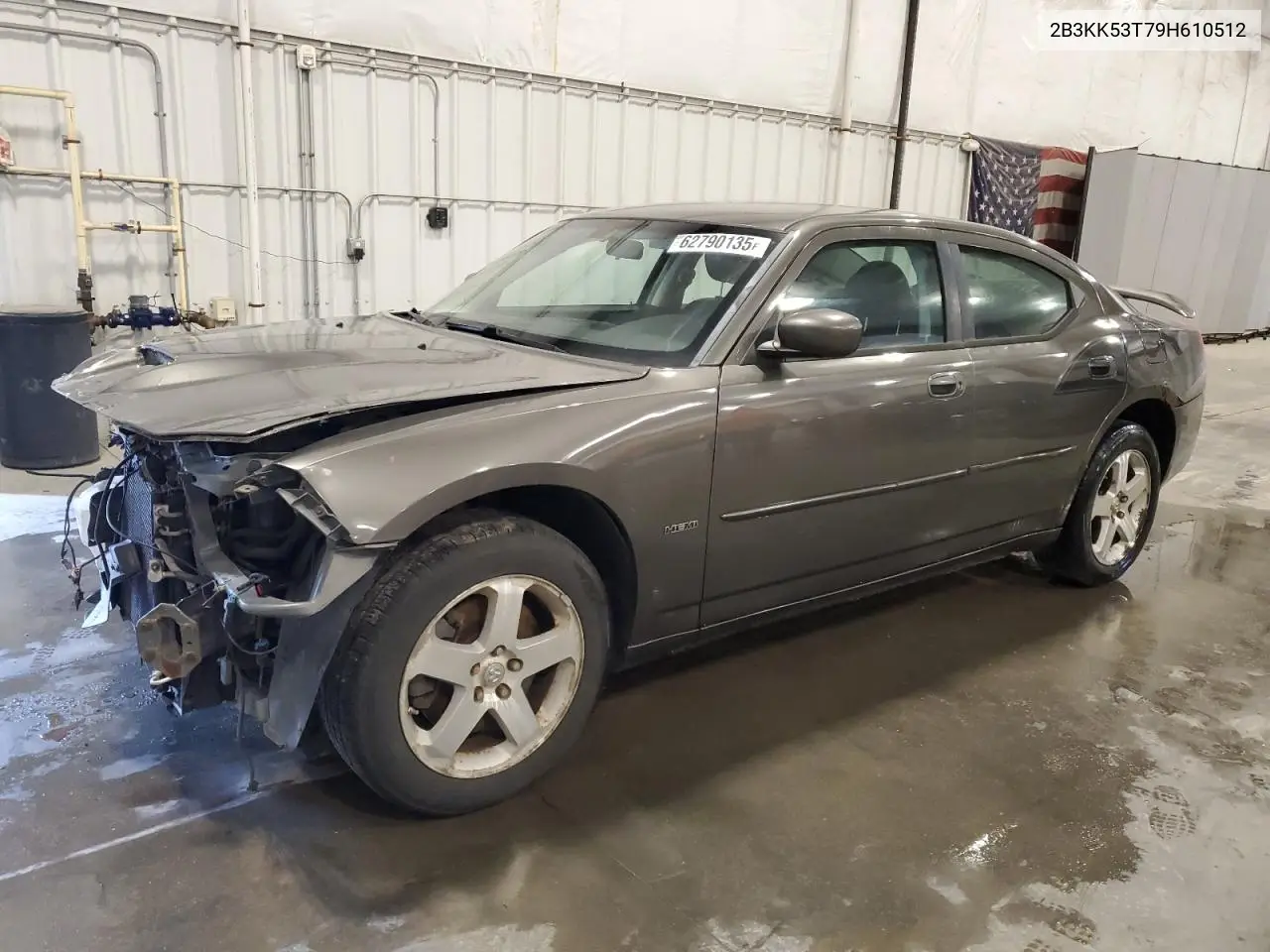 2009 Dodge Charger R/T VIN: 2B3KK53T79H610512 Lot: 62790135