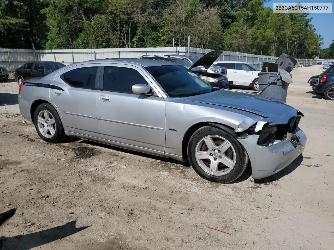 2010 Dodge Charger R/T VIN: 2B3CA5CT5AH150777 Lot: 61942175