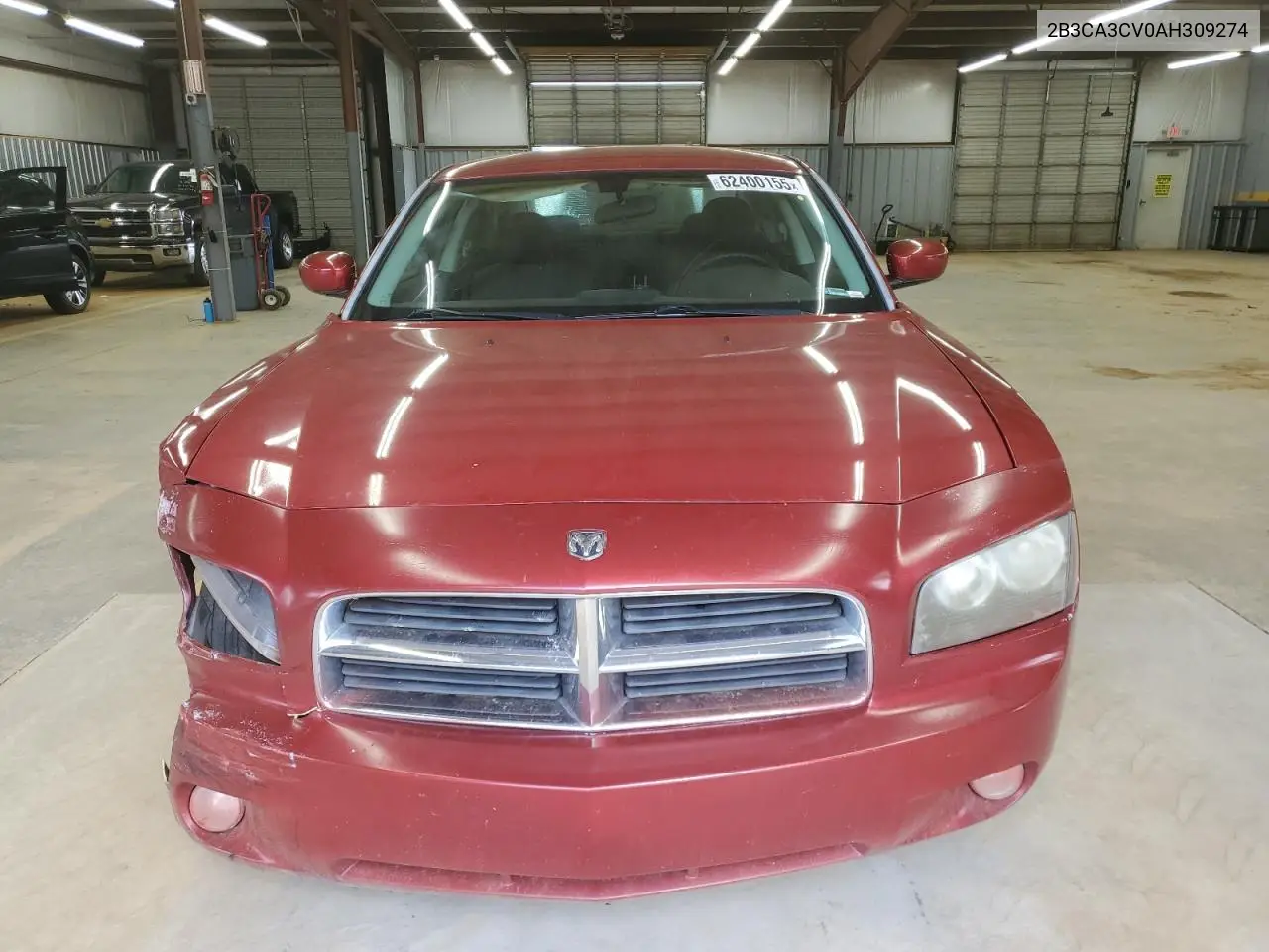 2010 Dodge Charger Sxt VIN: 2B3CA3CV0AH309274 Lot: 62400155