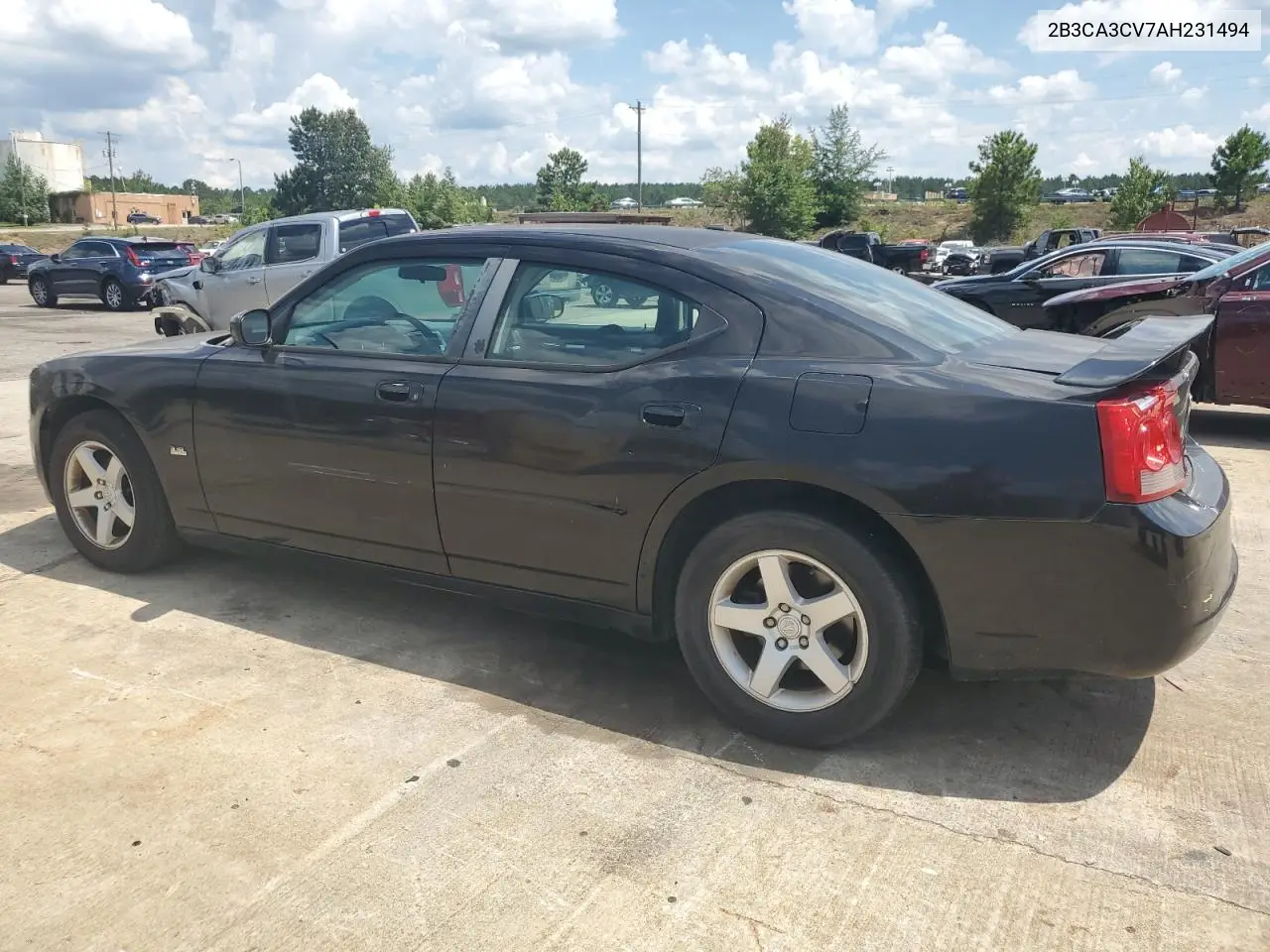 2010 Dodge Charger Sxt VIN: 2B3CA3CV7AH231494 Lot: 62740645
