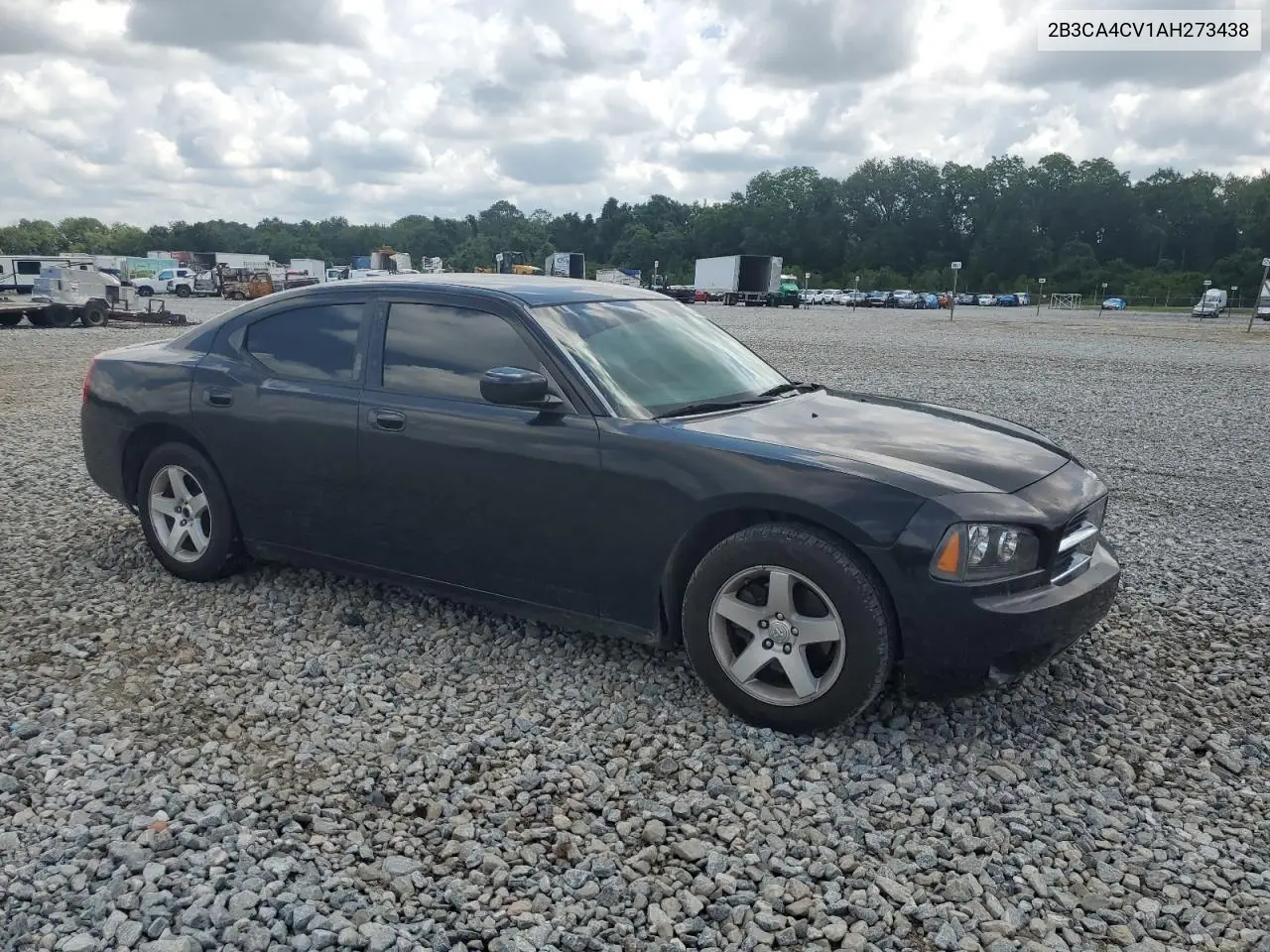 2010 Dodge Charger VIN: 2B3CA4CV1AH273438 Lot: 63200495