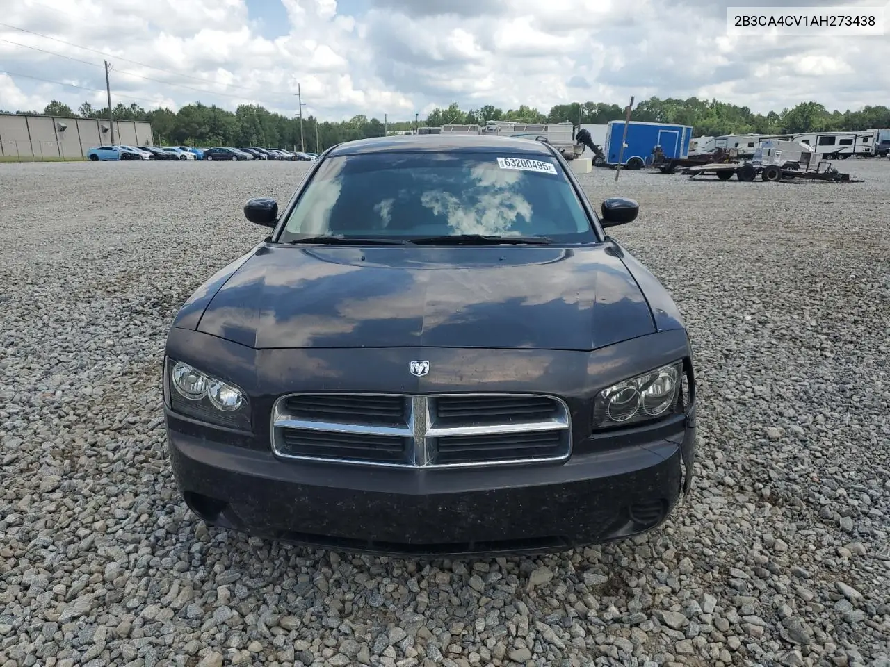 2010 Dodge Charger VIN: 2B3CA4CV1AH273438 Lot: 63200495