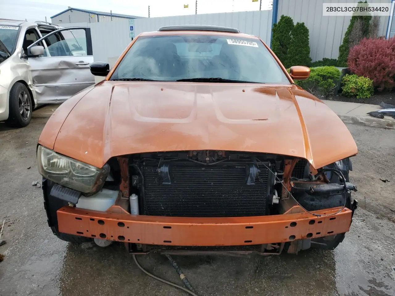 2011 Dodge Charger VIN: 2B3CL3CG7BH534420 Lot: 58955705