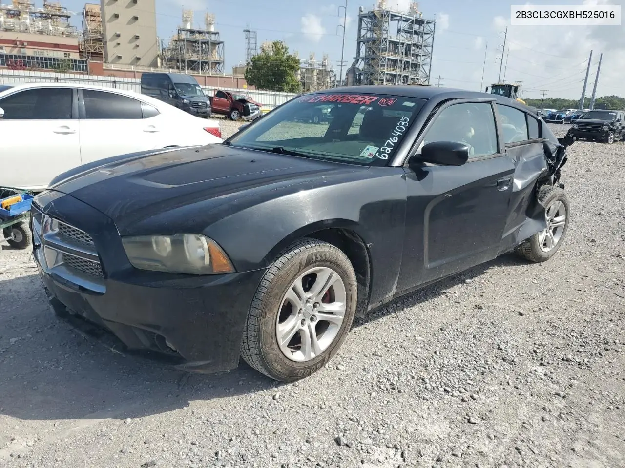 2011 Dodge Charger VIN: 2B3CL3CGXBH525016 Lot: 62764035