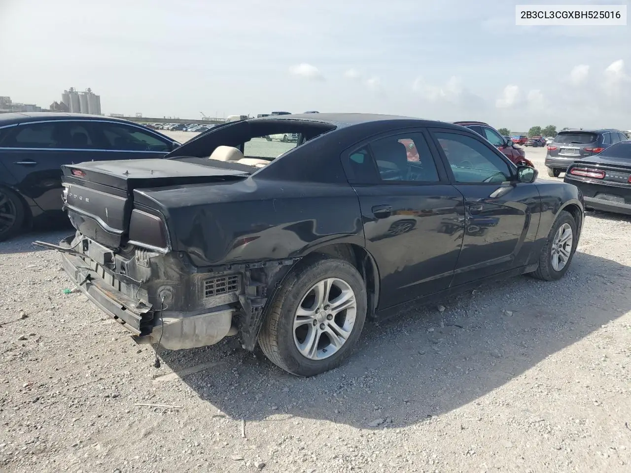 2011 Dodge Charger VIN: 2B3CL3CGXBH525016 Lot: 62764035