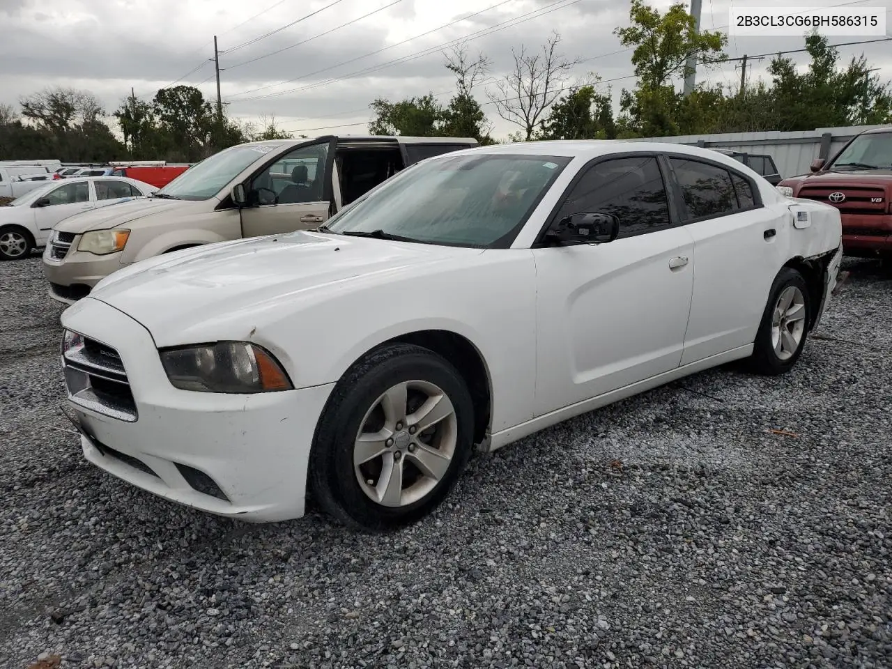 2011 Dodge Charger VIN: 2B3CL3CG6BH586315 Lot: 62893705