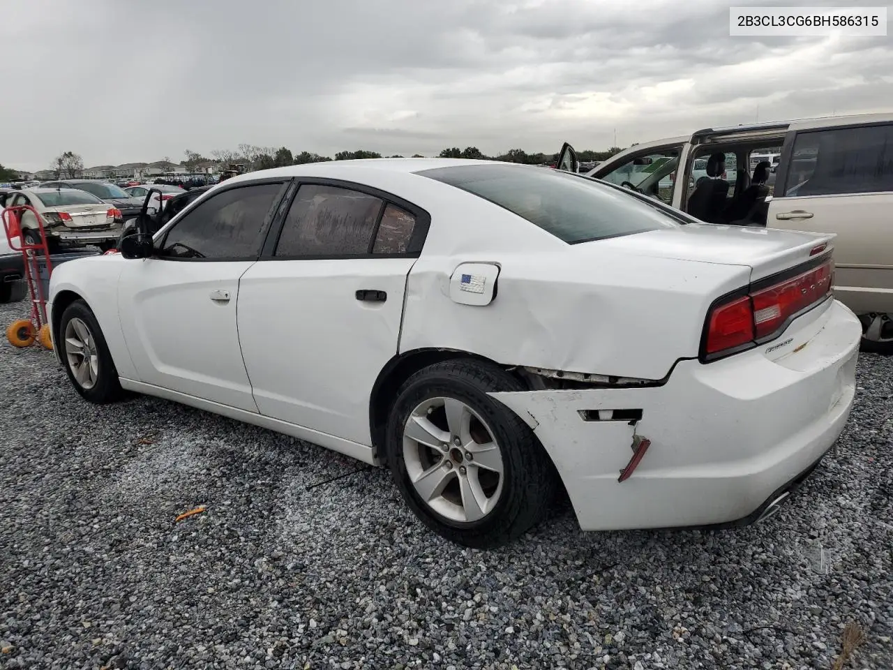 2011 Dodge Charger VIN: 2B3CL3CG6BH586315 Lot: 62893705