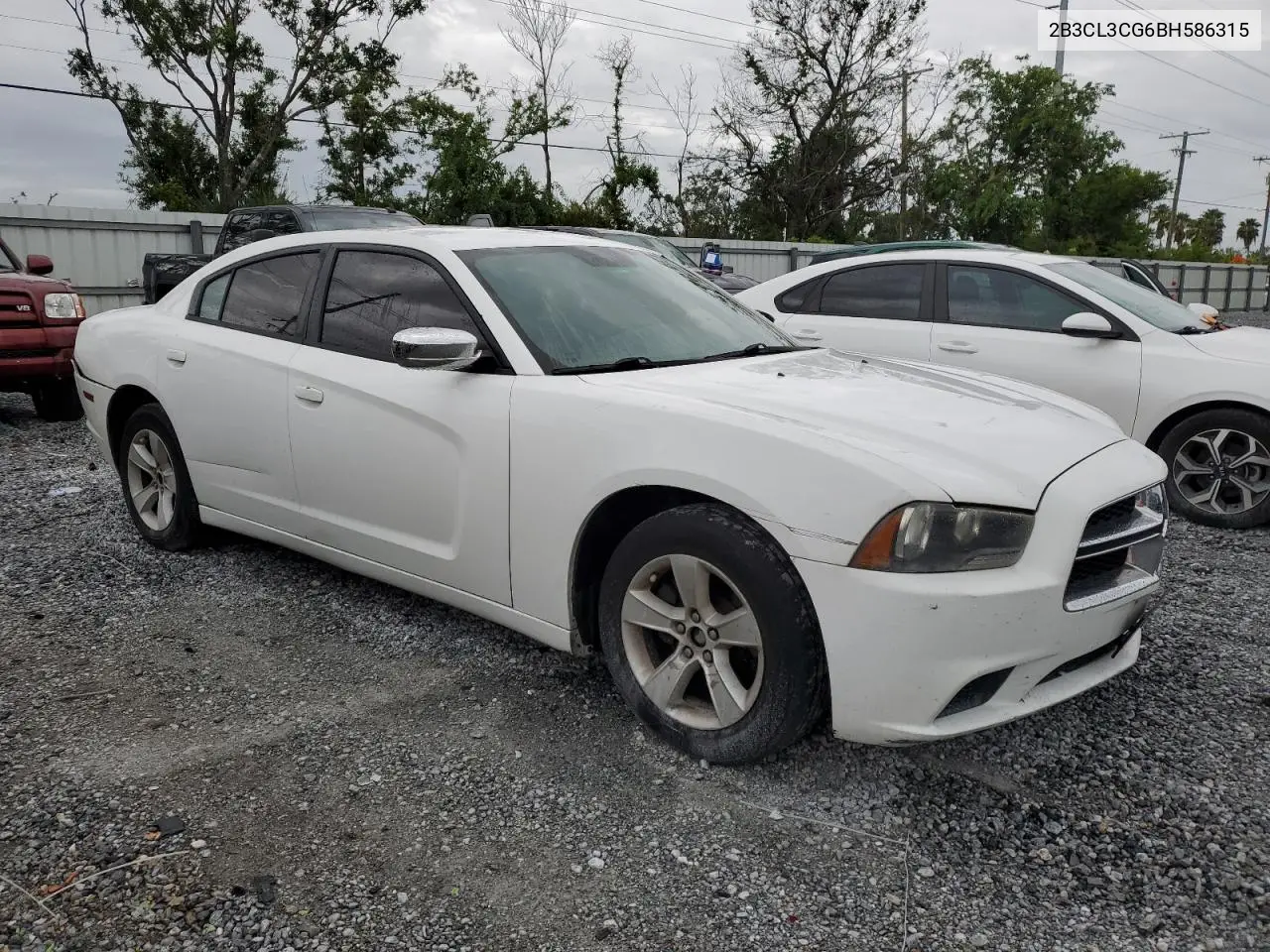 2011 Dodge Charger VIN: 2B3CL3CG6BH586315 Lot: 62893705