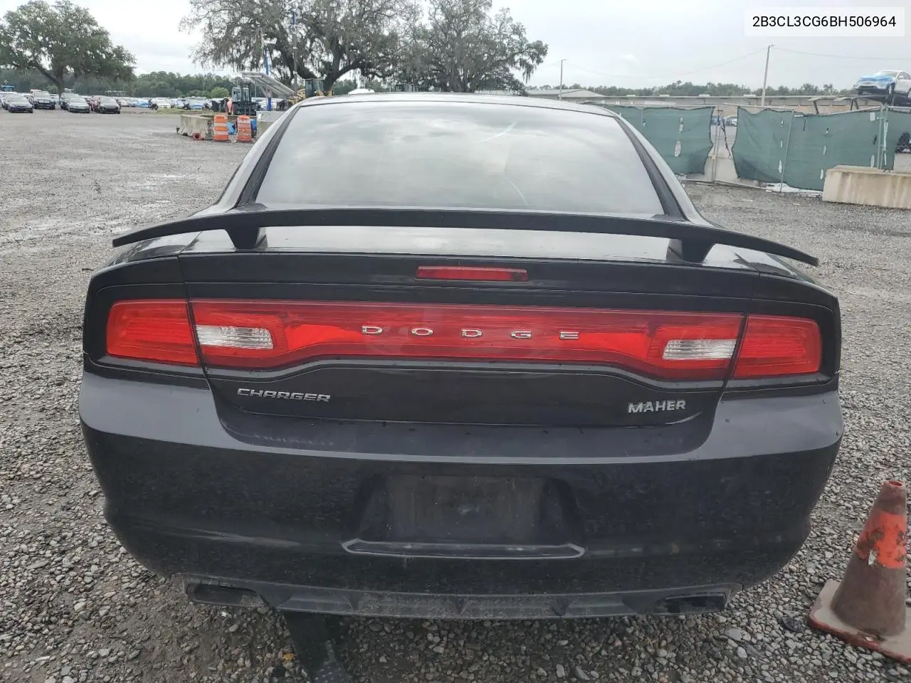 2011 Dodge Charger VIN: 2B3CL3CG6BH506964 Lot: 62941545