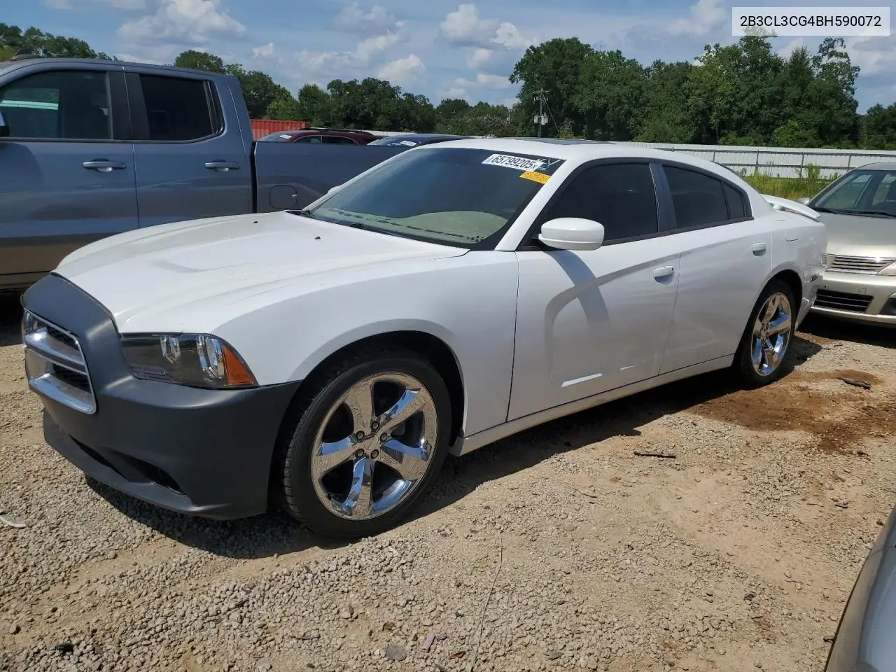 2011 Dodge Charger VIN: 2B3CL3CG4BH590072 Lot: 65799205