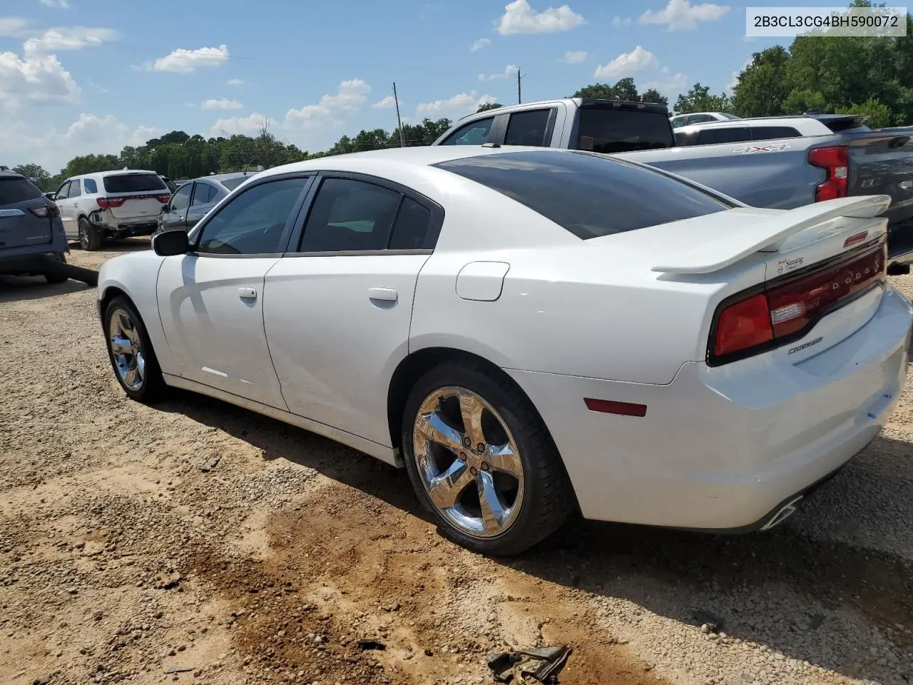 2011 Dodge Charger VIN: 2B3CL3CG4BH590072 Lot: 65799205