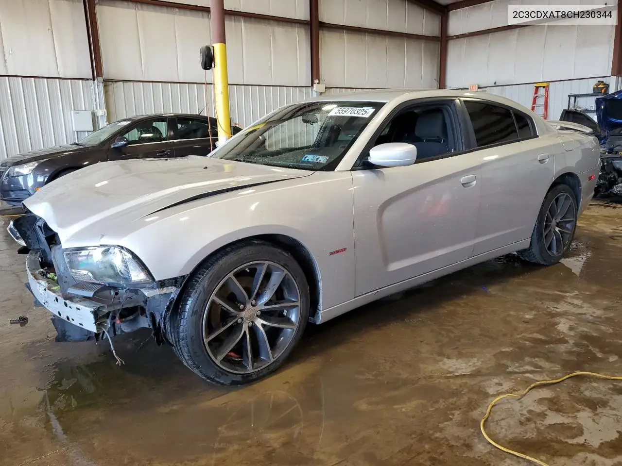 2012 Dodge Charger Police VIN: 2C3CDXAT8CH230344 Lot: 55970325