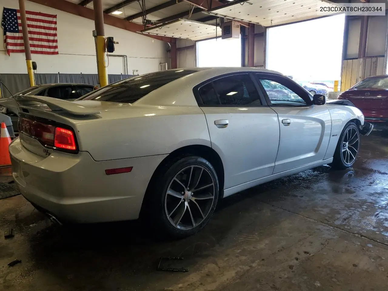 2012 Dodge Charger Police VIN: 2C3CDXAT8CH230344 Lot: 55970325