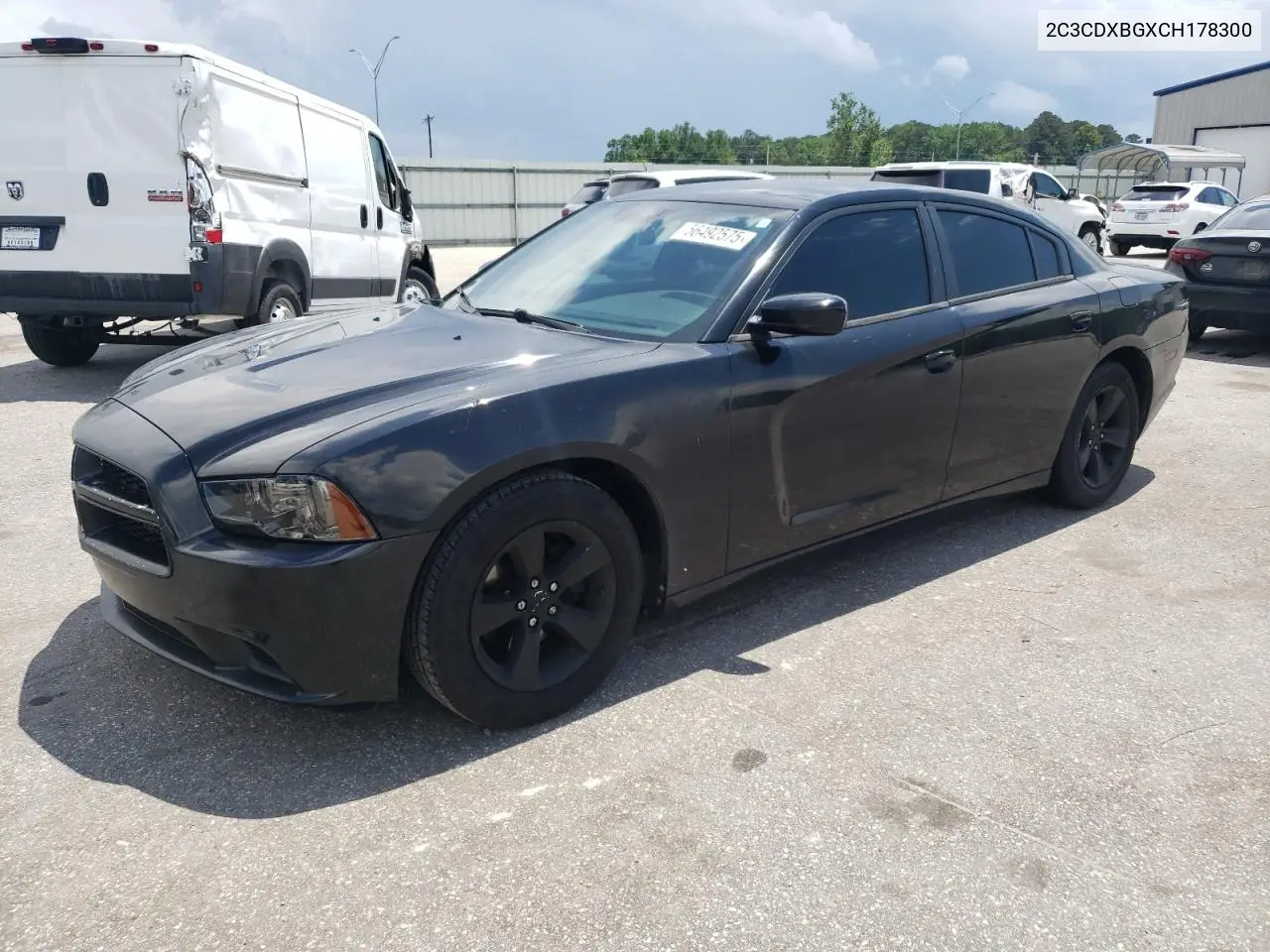 2012 Dodge Charger Se VIN: 2C3CDXBGXCH178300 Lot: 56492575
