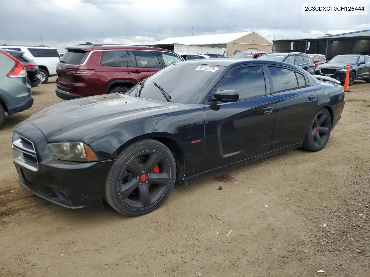 2012 Dodge Charger R/T VIN: 2C3CDXCT0CH126444 Lot: 56752205
