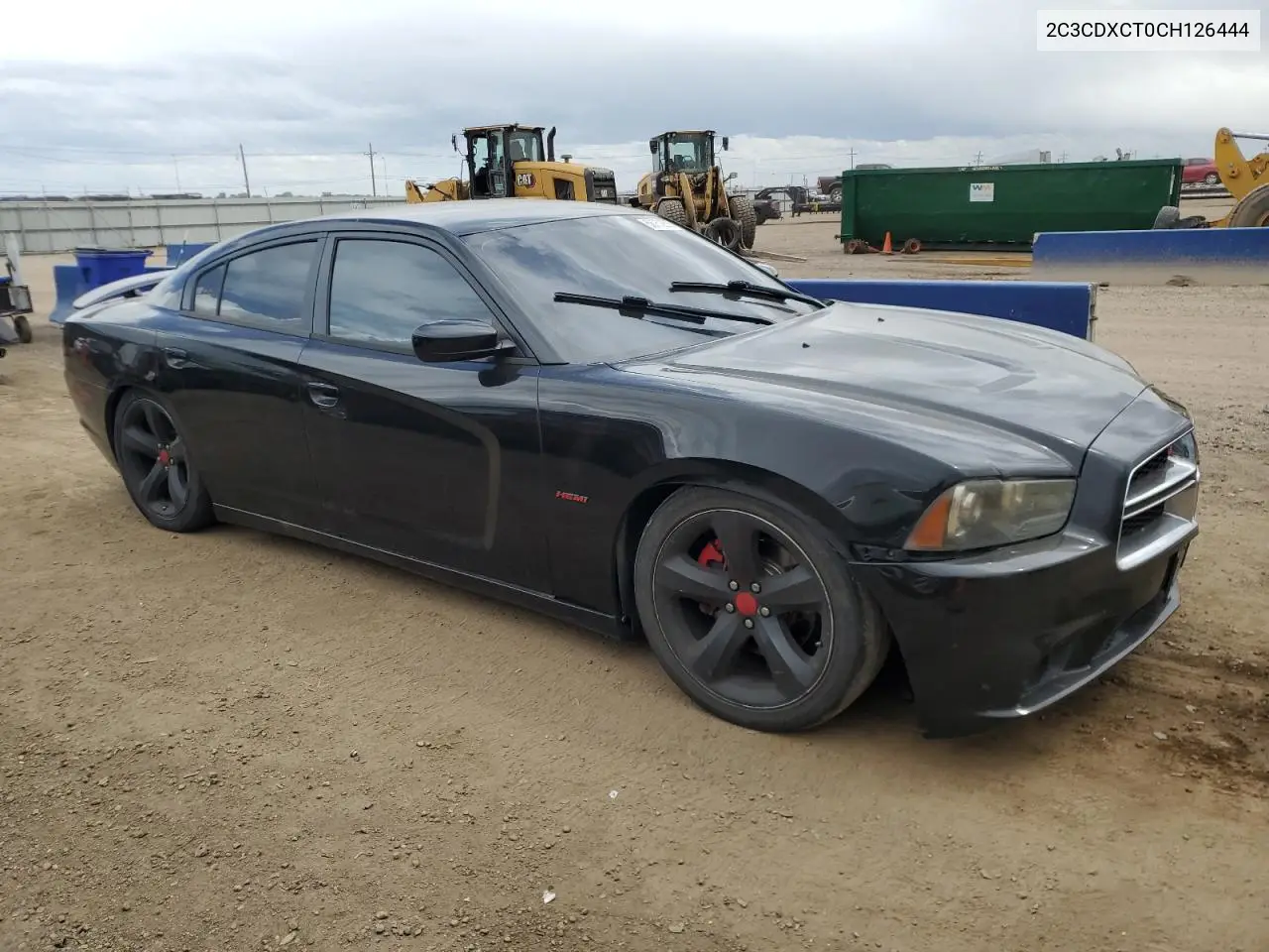 2012 Dodge Charger R/T VIN: 2C3CDXCT0CH126444 Lot: 56752205