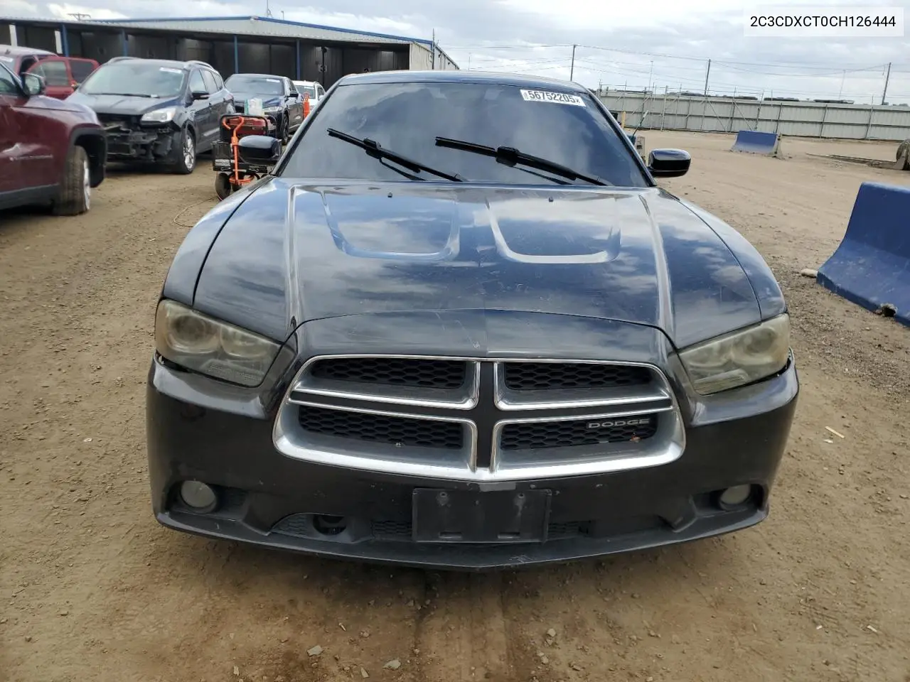 2012 Dodge Charger R/T VIN: 2C3CDXCT0CH126444 Lot: 56752205