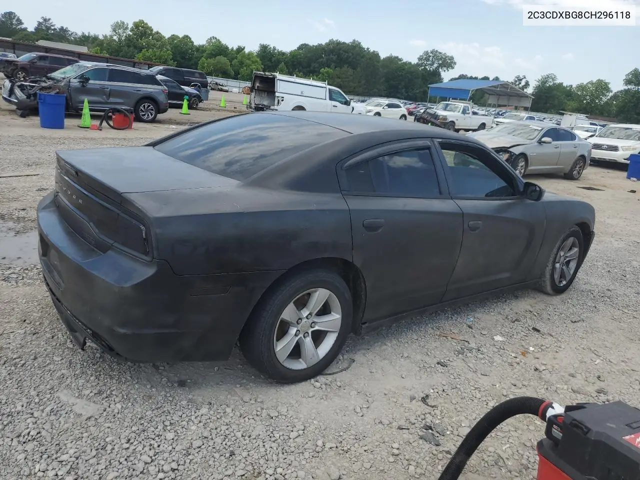 2012 Dodge Charger Se VIN: 2C3CDXBG8CH296118 Lot: 56945185